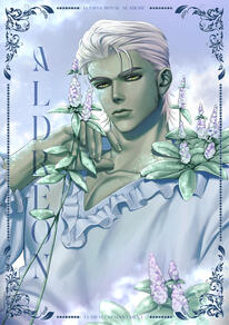 Lamb's Ear @esra-aldreon.bsky.social Illust by MAFIA_MEDSAKU Commission for ESRA_Commu